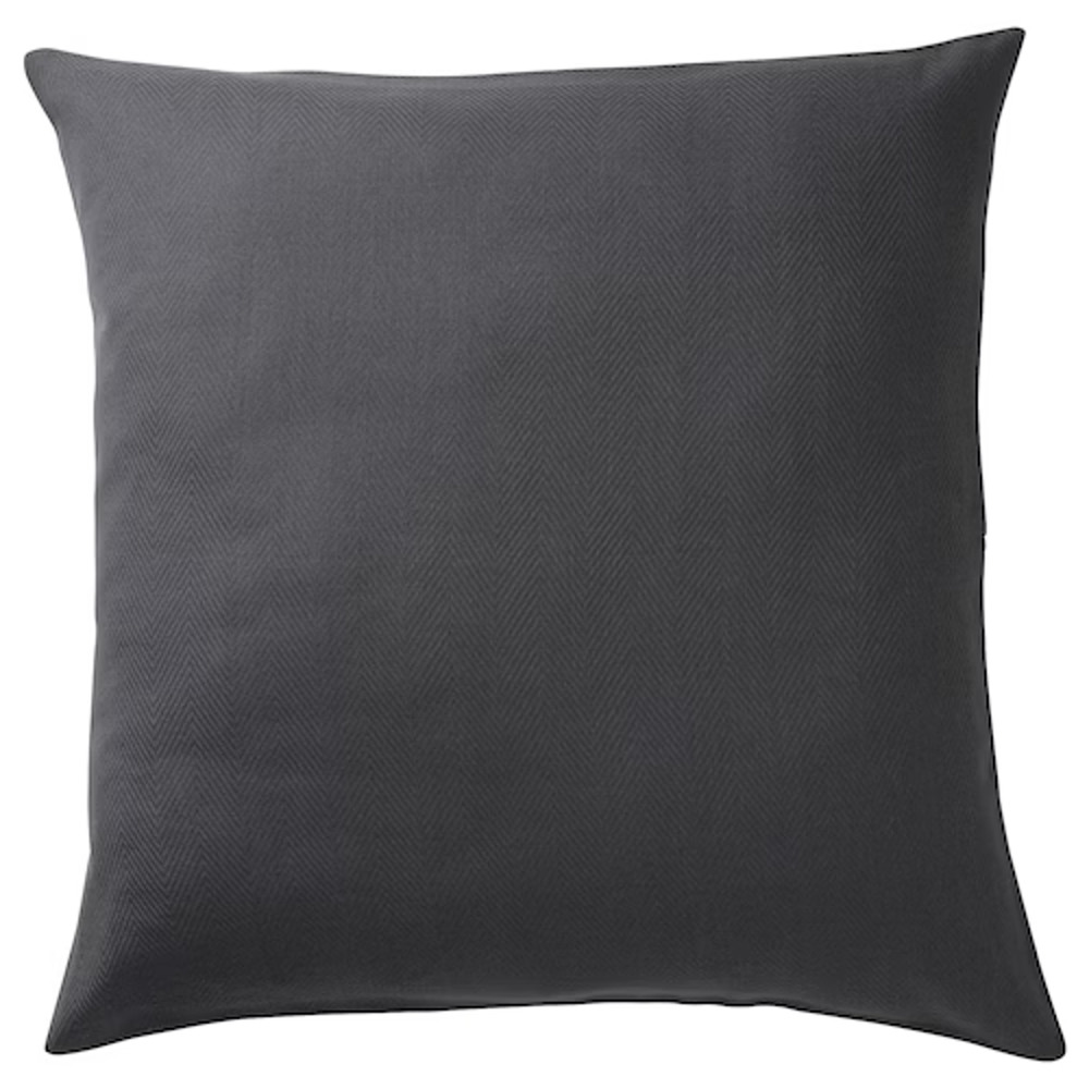 IKEA PRAKTSALVIA Cushion Cover, Anthracite, 20"x20" (305.115.75) NEW